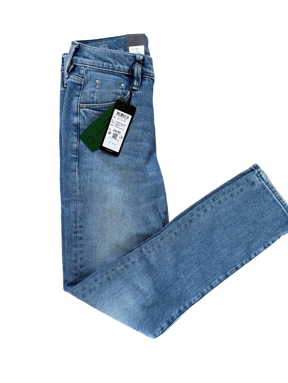 G-Star Raw Women's Ace Slim Jeans NWT Size 24 - Picture 3 of 10